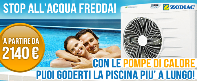Promozione Promozione Pompe di calore Zodiac aprile 2013