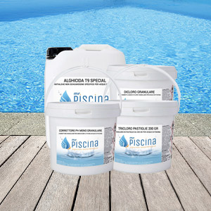 Kit Prodotti chimici per Trattamento Piscina