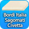 Bordi per piscina Sagomati a BECCO DI CIVETTA made in Italy