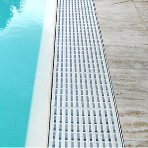 Griglie per Bordi sfioratori piscina