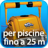 Robot per Piscine fino i 25 mt di lunghezza max.
