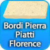 Bordi Piscina Piatti PIERRA serie: FLORENCE