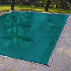 Coperture per piscina con Occhielli perimetrali ed elastico