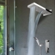 Doccia NINFE doppio soffione e cascata