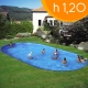 Piscina interrata TOSCANA LIGHT ovale 5,00 x 3,00 h1,20 m