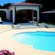 Bordo per piscina Rustique Bull�e piatto PIERRA Pietra Sfumata
