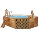 PISCINA FUORI TERRA Ottagonale EVOLUTION 550 - 530x410 h130