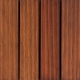 Quadrotta piastrella in legno Ip� per esterni 300 x 300 - linea rigata