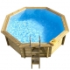 Piscina Fuoriterra in legno EcoWood 435 (4,35 x 3,75 m x h 1,15 m)