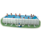 Piscina Intex Ultra Frame rettangolare 7,32 x 3,66 h 1,32  con pompa a sabbia