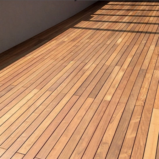 Decking legno naturale IPE LAPACHO 19X90 mm - al mq | BSVillage.com