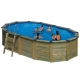 Piscina Fuori Terra Ovale Gre Island 635 - 635 x 420 h120