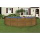 Piscina fuori terra Rotonda MONTREAL LUX 550R -  550 h122