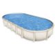 Piscina fuori terra Ovale QUEBEC 1005 - 1005x550 h132