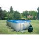 Piscina fuori terra Rettangolare PERLA 640 - 640x400 h 122