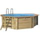 Piscina fuori terra Ottagonale WOOD 414 - � 414 x h120