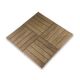 Lastra di pavimentazione effetto legno da esterno in pietra ricostruita 50 x 50 x 3,50 cm Tennesse PIERRA - Prezzo al Mq
