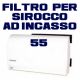 Filtro per deumidificatore SIROCCO a incasso 55