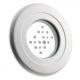 Lampada LED in acciaio MINI TKW PLUS 140� 12 led bianchi - 37 w