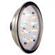 Lampada LED in acciaio PAR 56 Color TK Plus 140� 12 led colorati - 44 w