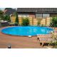 Piscina Interrata MILANO tonda 450 - diametro 4,50 h 1,20