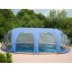 Copertura Telescopica per piscina AZURO ovale - 10,8 x 4,9 h 2,6 m