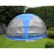 Copertura Telescopica per piscina AZURO rotonda - � 4,1 h 2,2 m