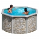 Piscina Fuori Terra Rotonda Gre Iraklion 240 - � 240 h120