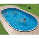 Piscina interrata AZURO 405DL ovale - 7,3 x 3,7 h 1.20 m