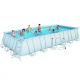 Piscina fuori terra Bestway STEEL FRAME PRO Rettangolare 671 x 396 x 132 - pompa filtro cartuccia + kit