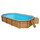 Piscina Fuori Terra in Legno NaturalWood 700 (7,10 m x 4.10 m h 1,35 m)