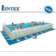 Piscina Intex Ultra Frame rettangolare 9,75 x 4,88 h 1,32 con pompa a sabbia clorinatore combo