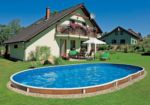 Piscina semi interrata AZURO 405DL