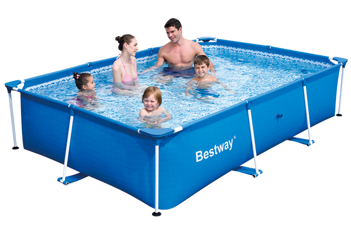 Piscina fuori terra Steel Frame rettangolare Bestway