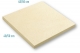 Lastra pavimentazione da esterno piscina in pietra ricostruita - Dimensioni: 40 � 40 X 2,50 cm � Rustique Bull�e PIERRA- Prezzo al Mq