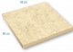 Lastra pavimentazione da esterno piscina in pietra ricostruita - Dimensioni: 50 � 50 x 2,50 cm � Florence PIERRA - Prezzo al Mq