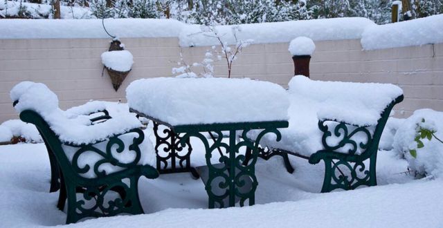 arredo giardino freddo