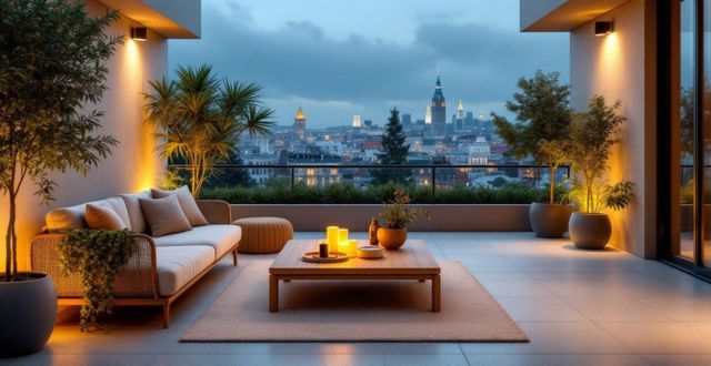 illuminazione terrazzo