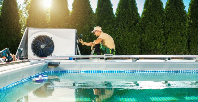 pompa di calore piscina