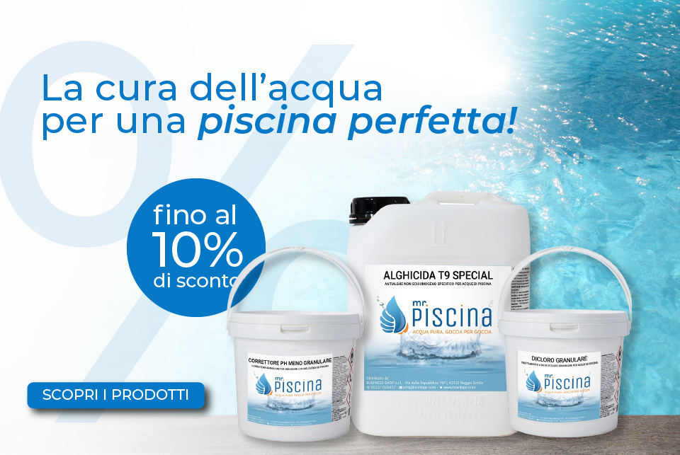 Promozione Prodotti per il Trattamento dell'acqua scontati del 10%