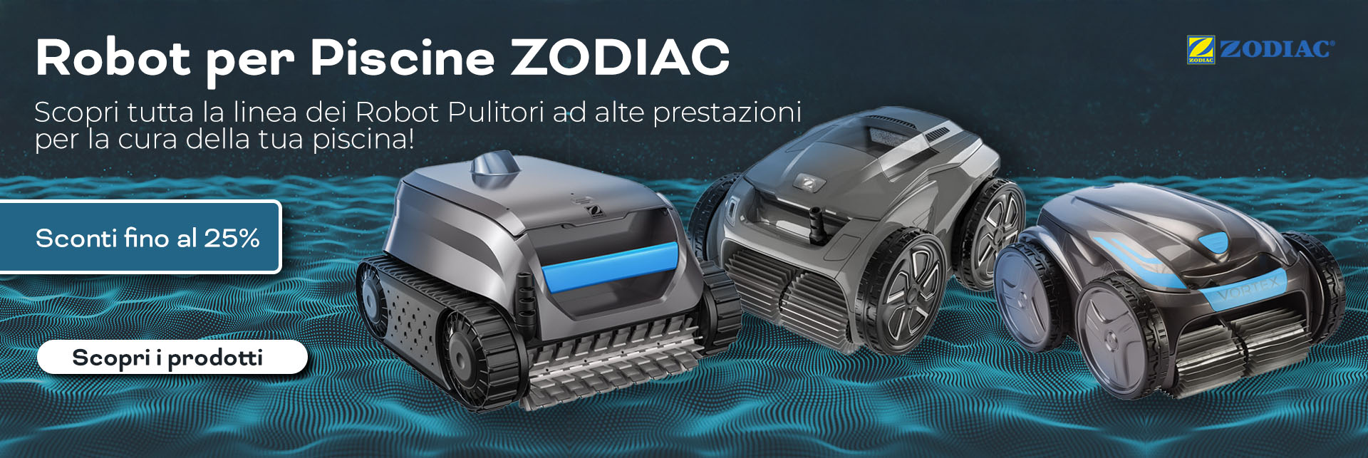 Promozione Robot per piscina Zodiac