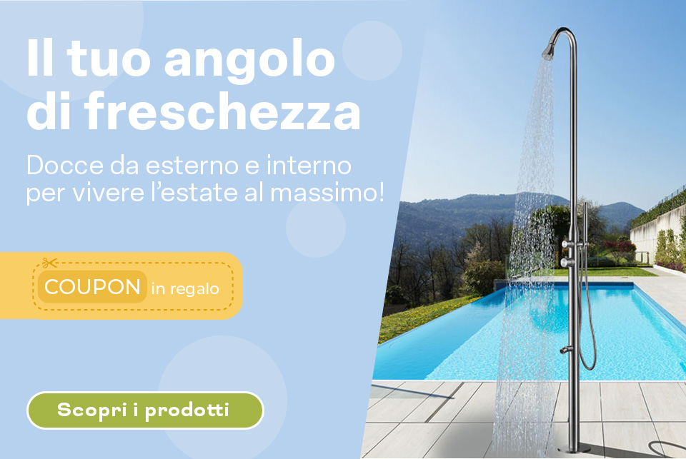 Promozione Docce da giardino con coupon