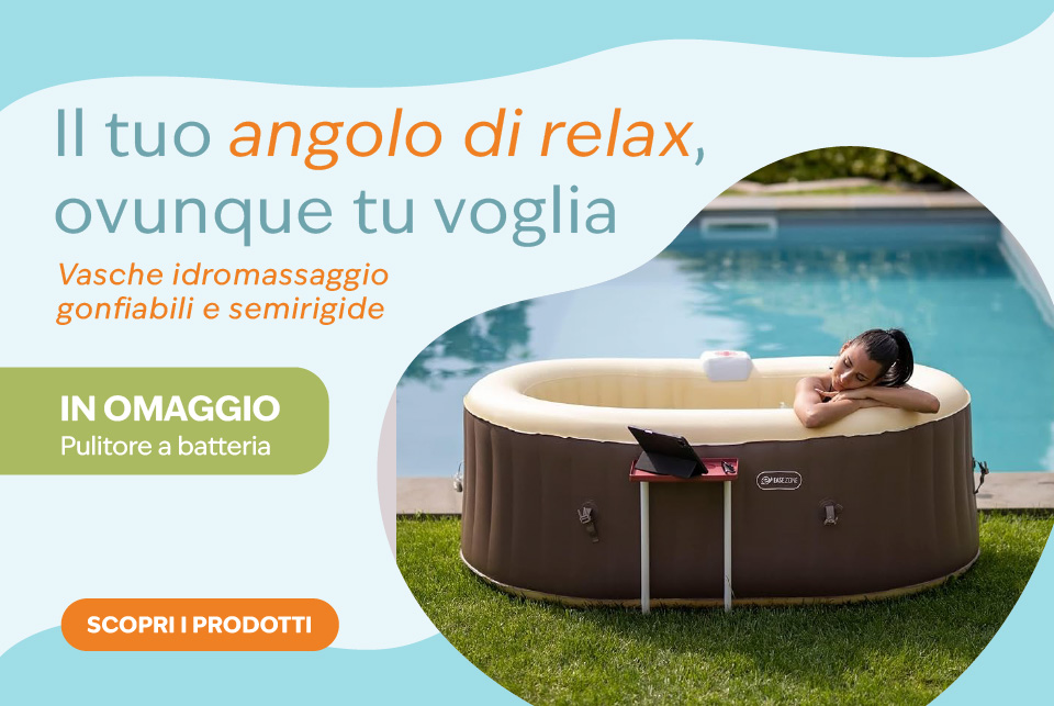 Promozione Idromassaggio in promo con pulitore in omaggio