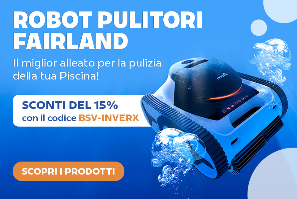Promozione Robot pulitori piscina Fairland in sconto