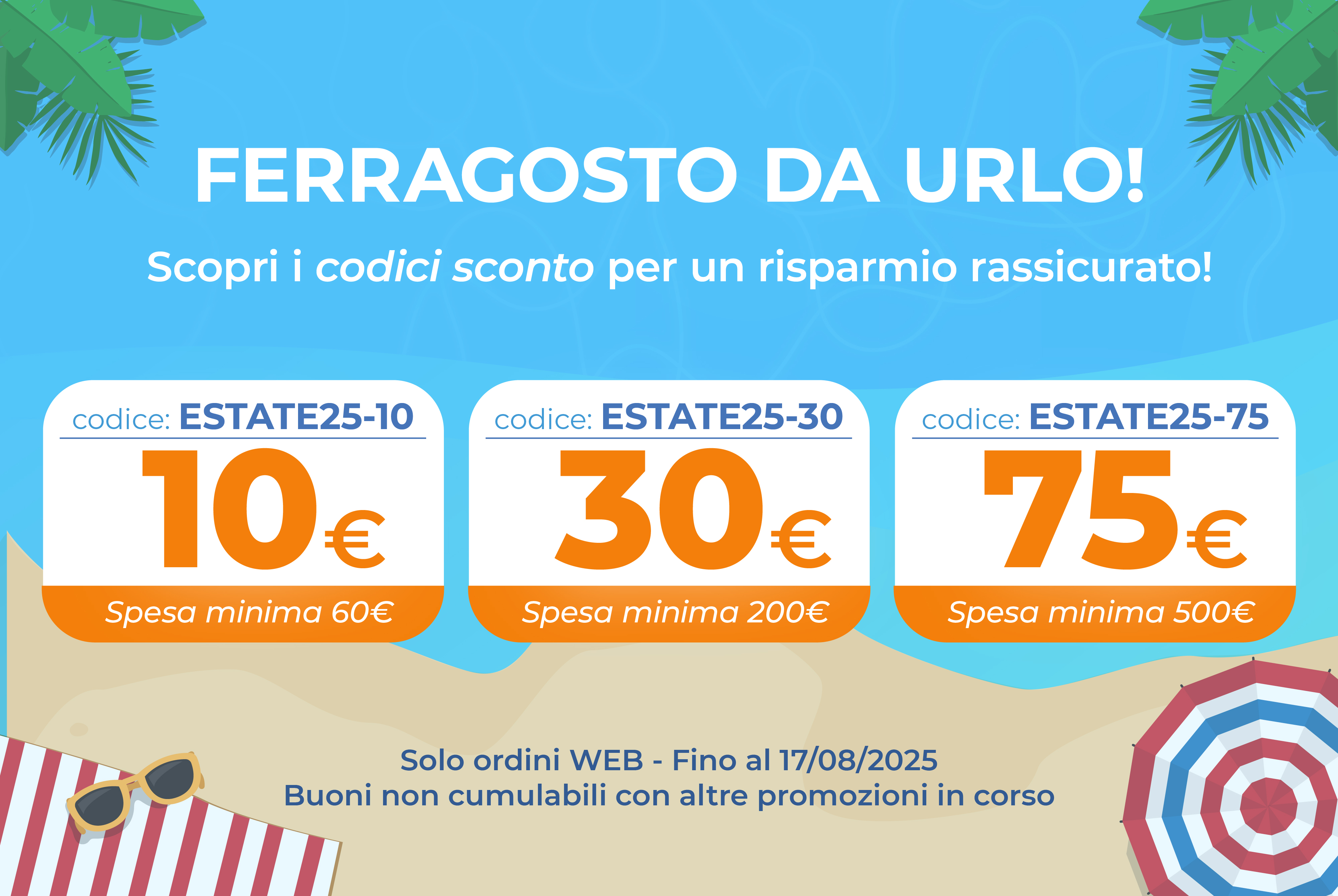 Promozione buoni di ferragosto 2025