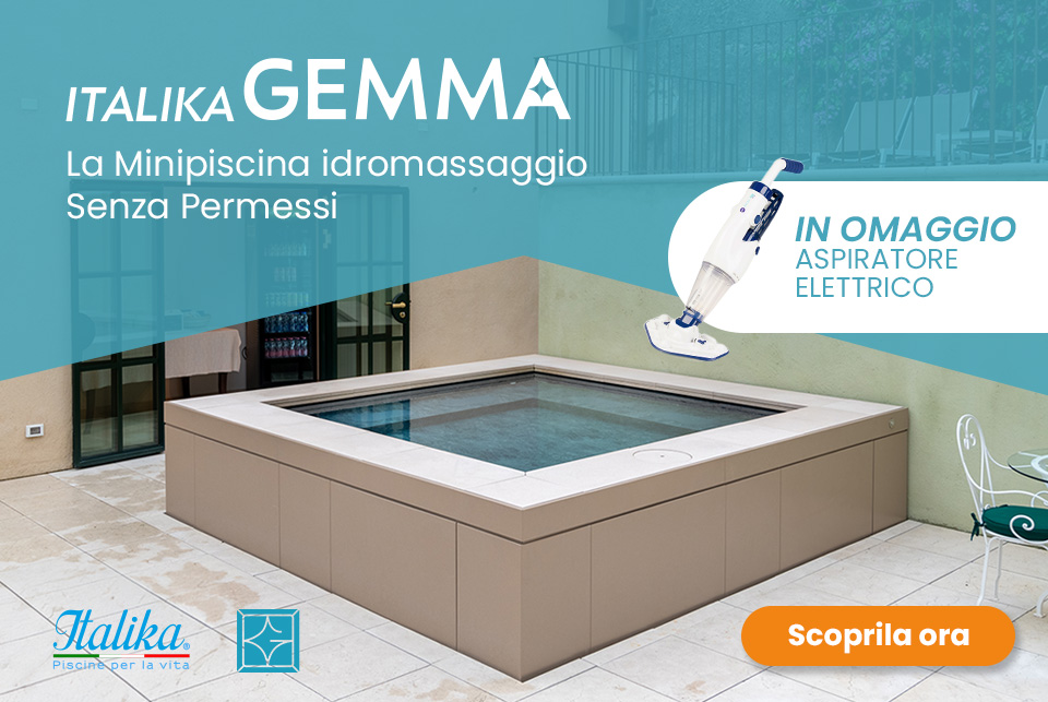 Promozione Italika Gemma minipiscina idromassaggio
