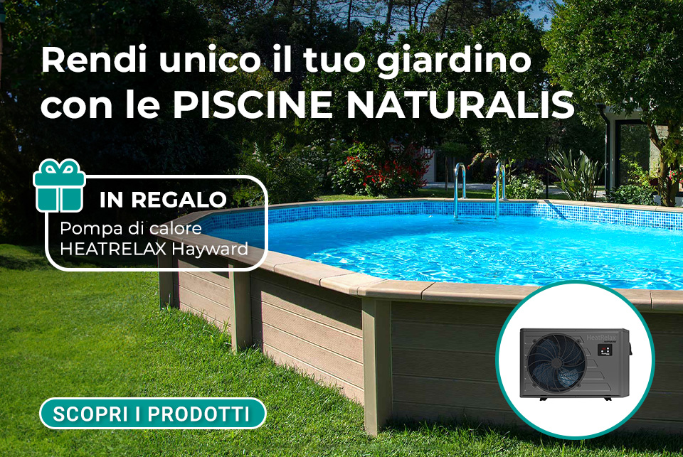 Promozione Piscine NATURALIS con pompa di calore