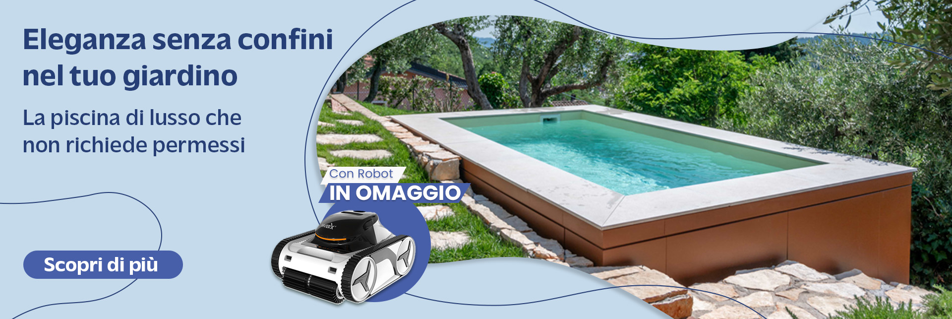 Promozione Piscina Fuori Terra Italika Vista