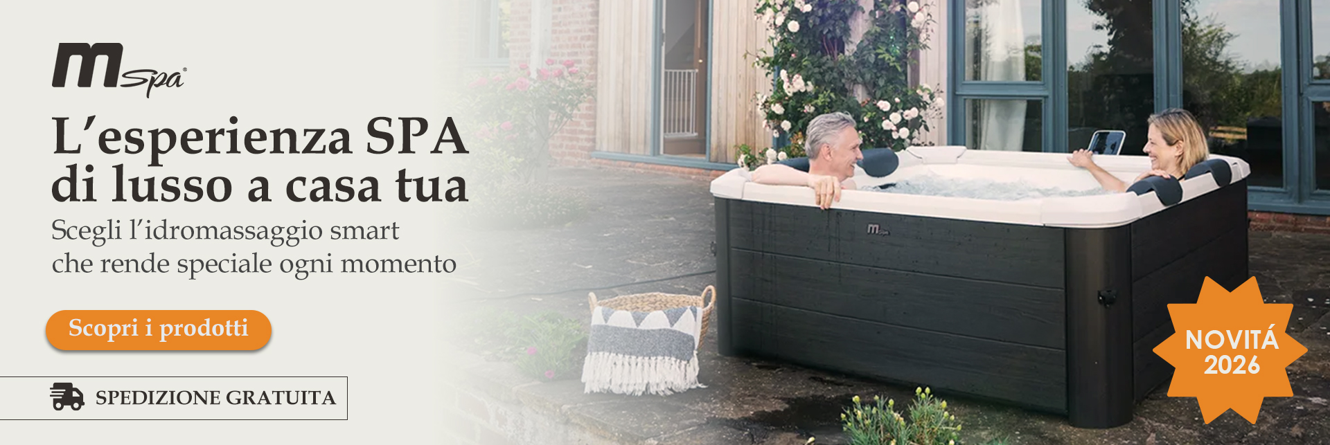 Promozione Piscine idromassaggio MSpa 