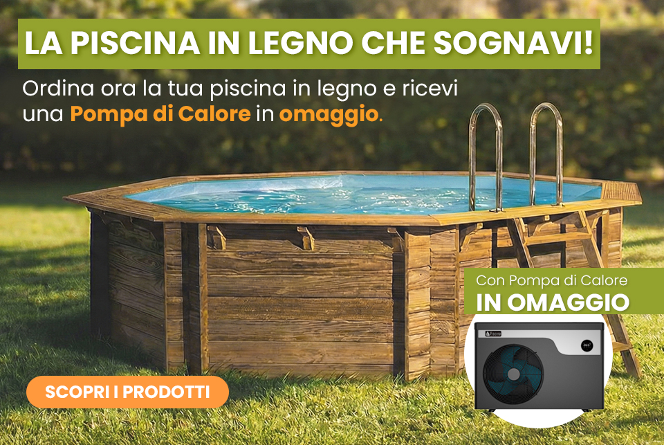 Promozione Piscine in legno in offerta